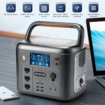 Electric Energy Storage Power Station Emergency Supply Generator for RV/Camping - Image 1 of 4