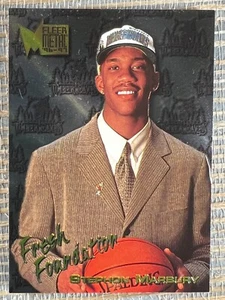 Stephon Marbury 1996-97 Fleer Metal Fresh Foundation #134 RC Timberwolves - Picture 1 of 2