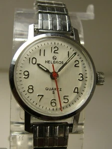 RELOJ DE CUARZO HELBROS SEÑORA UNIDO A UNA TALLA ÚNICA BANDA ELÁSTICA - Imagen 1 de 4