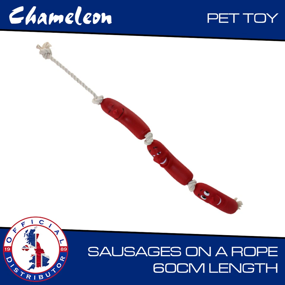 Dog Sausage Chain for Pets Dogs Treat Activity and Training - Image 1 of 1