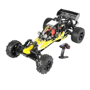 Rovan RC 1/5 Scale 29cc 5B Baja Buggy Gasoline Remote Control Yellow #45 305A - Picture 1 of 10