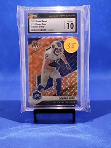 2021 Panini Mosaic Cooper Kupp Reactive Orange CSG 10! *49* - Picture 1 of 2