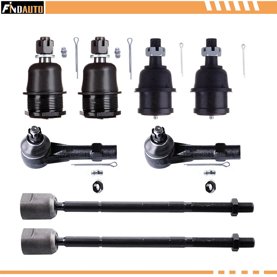 Для 1991-1996 Dodge Dakota RWD передние верхние нижние шаровые шарниры внутренний внешний анкерный стержень - Изображение 1 из 1