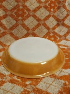 Rarität Vintage Fire King 10 Zoll 462 Pfirsich Glanz Tortenplatte T.M. Reg - Bild 1 von 8