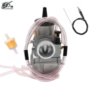 Carburetor w/ Throttle Cable For Yamaha YZ125 250 YFZ350 2001-2005 PWK36 Carb - Picture 1 of 7