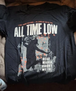 T-Shirt All Time Low Band schwarz Baumwolle Unisex S-234XL JK437 - Bild 1 von 3