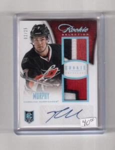 2013-14 Panini Rookie Anthology Rookie Selection Ryan Murphy Hurricanes 02/25 - Imagen 1 de 2