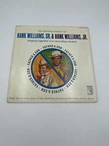 Hank Williams, Sr. & Hank Williams, Jr. FATHER & SON Vinyl Record MGM E-4276 - Picture 1 of 7