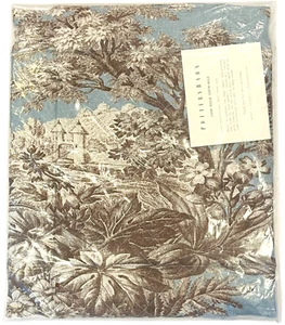 Pottery Barn Lyon Toile Catch-Alls Set NUOVO Organizzatore Casa Stoccaggio - Foto 1 di 5