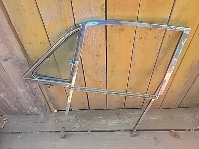 Jaguar 3.8s 420 Front and Rear Right and Left Door Window Frames With WW Glass  - Image 1 of 4