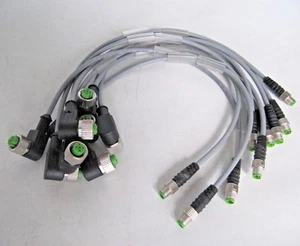 Murr Elektronik M8 Male to M12 Female 90 Degree Sensor Cable 7000-88261-2200030 - Imagen 1 de 4