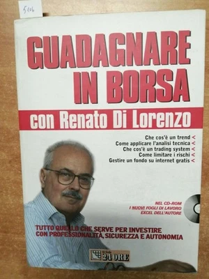 Ganar En Bolsa Con Renato Di Lorenzo - Libro + CD-ROM El Sole 24 Horas ( - Imagen 1 de 2