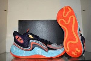 Zapatos de baloncesto Under Armour Spawn 6 Mid E24 para hombre 3028336 400 talla 9 nuevos en caja - Imagen 1 de 3