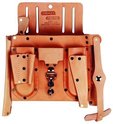 PROTO J95030  electricians Tool Pouch, tan Leather 38WF54 - Image 1 of 3
