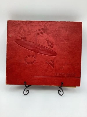 Beautiful Vintage Record Holder, Eleven 10” 78rpm Included - Image 1 of 4