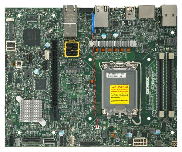 Placa madre integrada Supermicro MBD-X14SAV-TLN4F-B Socket V1 LGA-1851 Flex ATX Foto 1 de 1