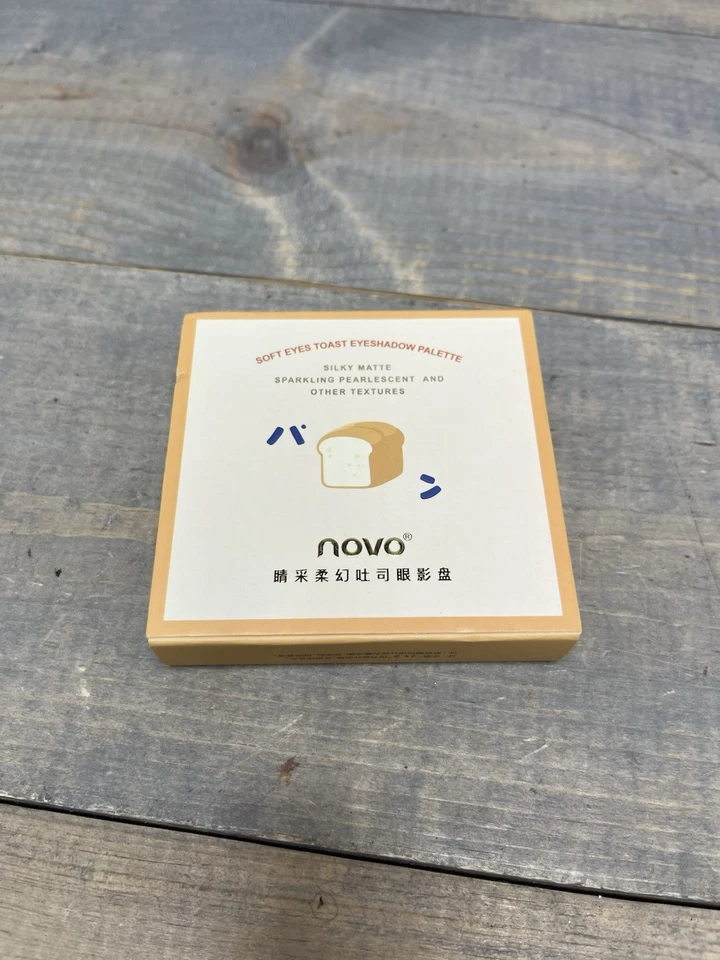 Nova Toast Eyeshadow Palette silky matte sparkling New in Box - Image 1 of 2
