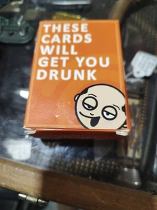 These Cards Will Get You Drunk - Fun Adult Drinking Game for Parties (ages 21+) - Picture 1 of 7