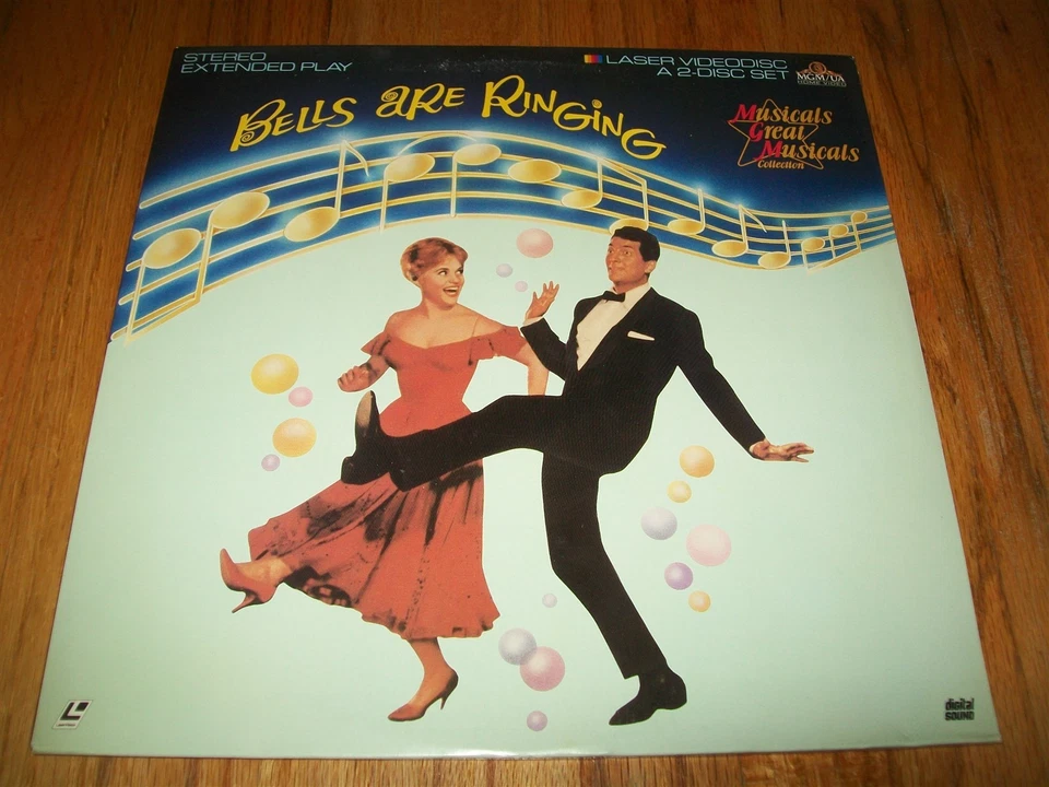 BELLS ARE RINGING 2-Laserdisc LD VERY GOOD CONDITION VERY RARE DEAN MARTIN! Foto 1 de 1