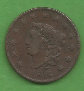 1832 MATRON HEAD, LARGE CENT, 193 YEARS OLD!!! - Picture 1 of 2