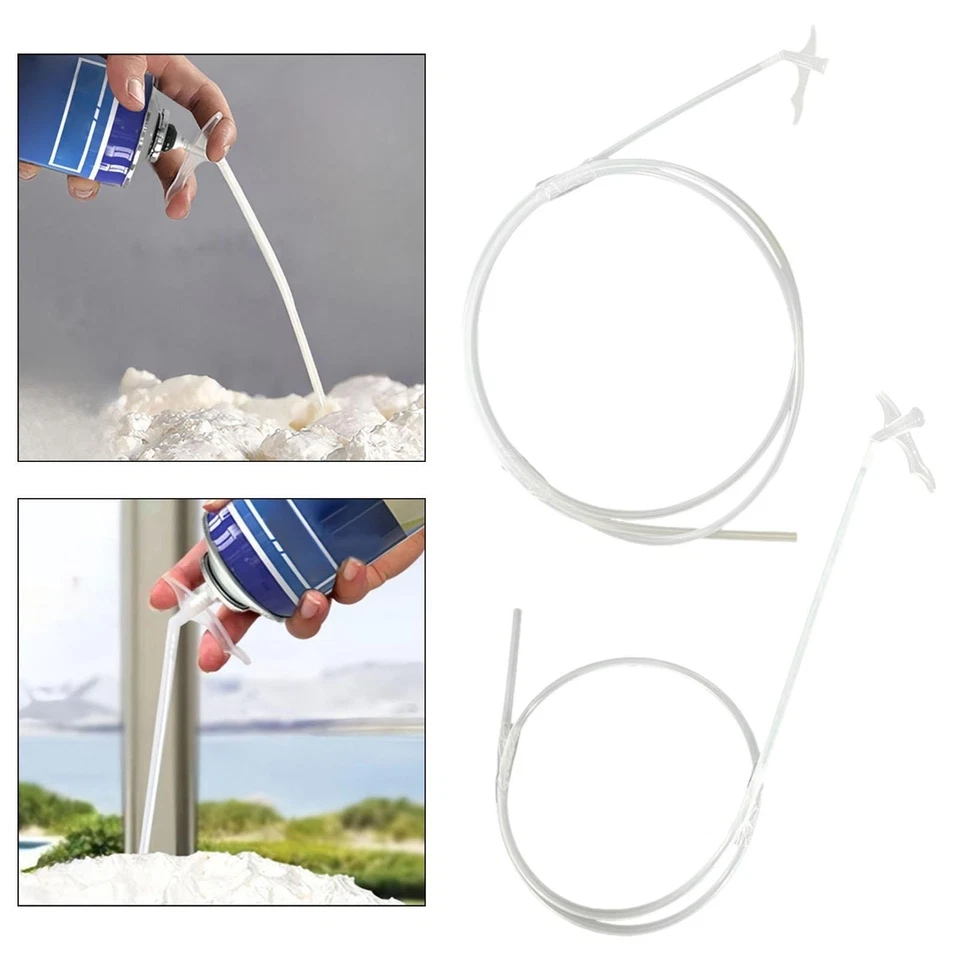 10Pcs Spray Foam Nozzle Tips Gaps Filling Insulating Foam Spray Replacement Tube - Image 1 of 1