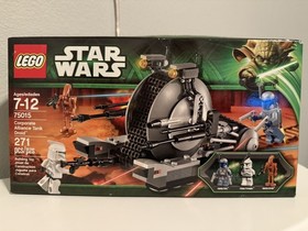 SEALED- LEGO Star Wars: Corporate Alliance Tank Droid (75015) RETIRED!!