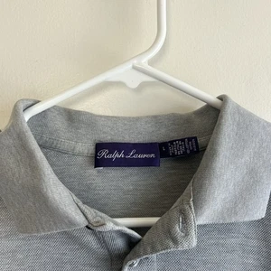 Purple label Ralph Lauren Grey Polo Size L - Picture 1 of 3