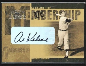 Al Kaline 2005 Donruss Classics Membership VIP Auto /5 #MS-6 Detroit Tigers - Picture 1 of 2