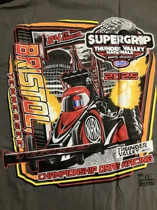 CAMISETA EVENTO NHRA DRAG RACING 2025 THUNDER VALLEY NATIONALS gris talla XL - Imagen 1 de 4