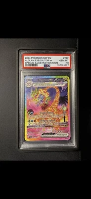 2024 POKEMON SSP EN-SURGING SPARKS #242 ALOLAN EXEGGUTOR EX SIR PSA 10 - Image 1 of 2