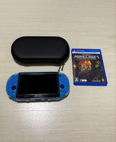 Excellent Sony PlayStation PS Vita PCH-2000 Slim Aqua Blue Model