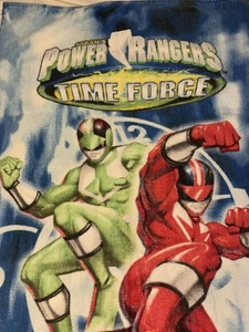 Vintage 2000 Mighty Morphin Power Rangers Time Force Towel faster than the speed - Picture 1 of 10