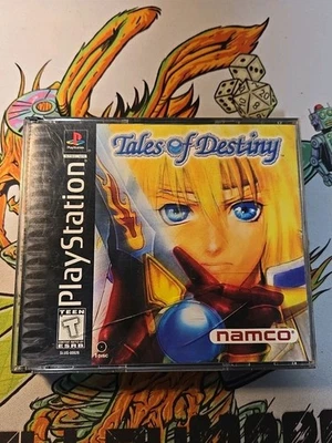 Tales of Destiny (Sony PlayStation 1, 1998) No Manual Tested Authentic PS1 - Image 1 of 4