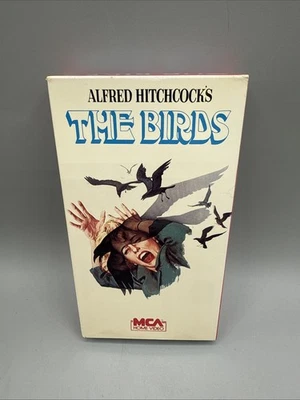 Alfred Hitchcock's The Birds MCA Home Video VHS 1985 Rare Horror Foto 1 de 4