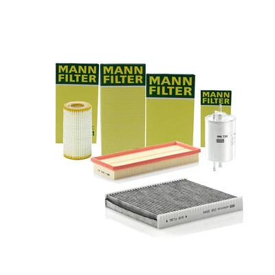 Kit de filtro de aceite de motor de combustible de cabina de aire Mann-Filter para Mercedes-Benz G55 AMG Foto 1 de 2