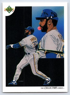 1991 Upper Deck #48 Dave Parker Milwaukee Brewers - Image 1 of 2