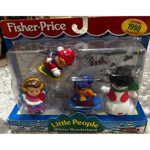Fisher-Price Little People Winter Wonderland Seasonal Collectible Set (NWT) - Picture 1 of 3
