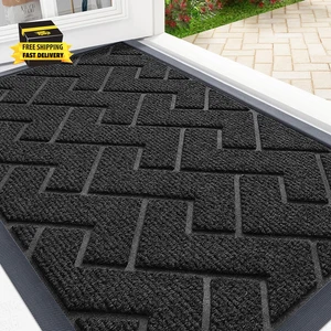 Haustürmatte Indoor Outdoor Eingang, wasserdicht Ganzjahres, Allwetter Welco - Bild 1 von 8