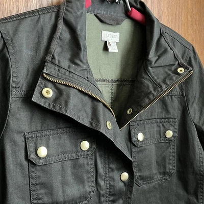 Chaqueta de campo o chaqueta utilitaria J.Crew Downtown. Mujer Talla Mediana Petite Foto 1 de 4