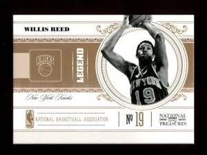 Playoff National Treasures #159 Legend Willis Reed #/99 2010-11 - Imagen 1 de 3