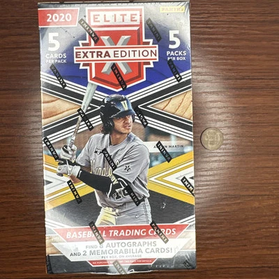 2020 PANINI ELITE EXTRA EDITION BASEBALL Sealed HOBBY Box DOMINGUEZ WITT JROD !! - Image 1 of 4