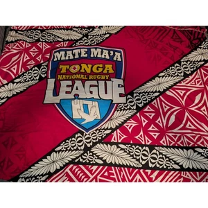 Tonga National Rugby League Team Mate Ma'a Cloth Banner 68" x 43"  - Picture 1 of 5