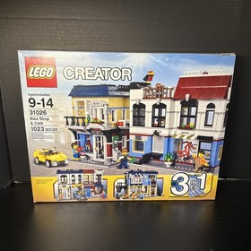 LEGO Creator 31026 Bike Shop & Cafe Set Retired Damaged Box