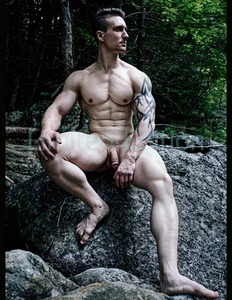 Handsome Male Nude Physique Gay Men Limited Edition Photo 8.5x11 1.24 - Picture 1 of 2