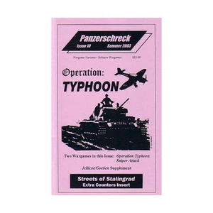 Minden Panzerschreck #10 w/Operation Typhoon & Sniper Attack Mag VG - Picture 1 of 1