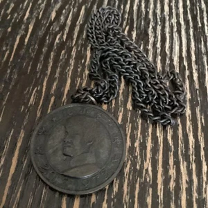 Collar medalla Bruce Lee 1973 - Imagen 1 de 3
