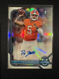 2021-22 Bowman Chrome University U Prospect 1st Auto D.J. Uiagalelei Chargers - Picture 1 of 2