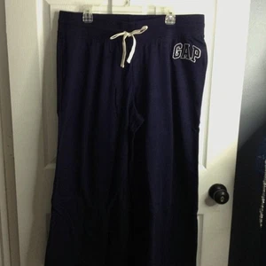 NWT Gap XL Wide Leg Black Sweats/Athletic Pants; Casual, Comfort, Leisure time - Picture 1 of 5