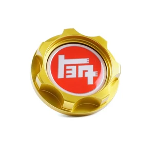 1X TEQ Gold Aluminum Engine Oil Filler Cap for TOYOTA LEXUS Plug Diameter 36mm - Bild 1 von 2