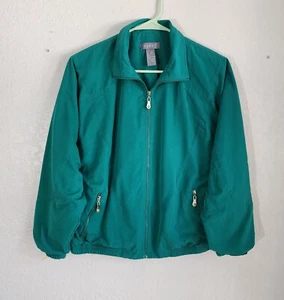 Koret Women's Lightweight Jacket Teal Green, Size 8 - Picture 1 of 7